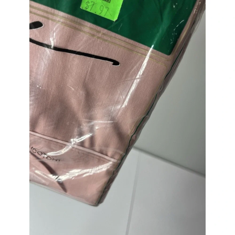 Cannon‎ Percale Full Flat Top Sheet Mauve